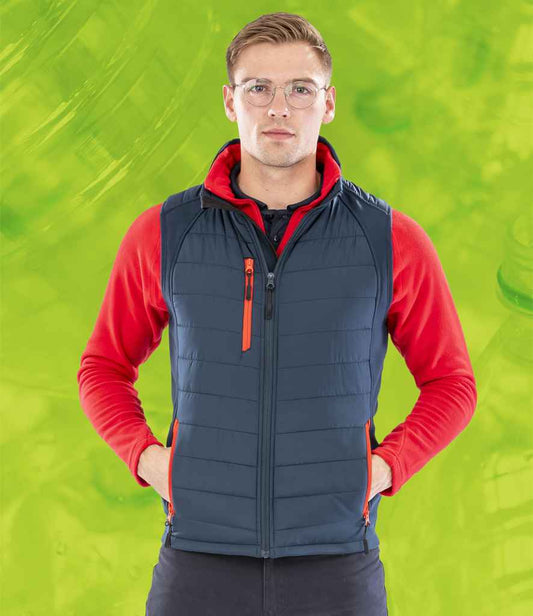 RS238 (R238X) Result Genuine Recycled Compass Padded Gilet